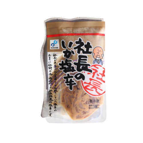 布目社長のいか塩辛　100ｇ（5パック）